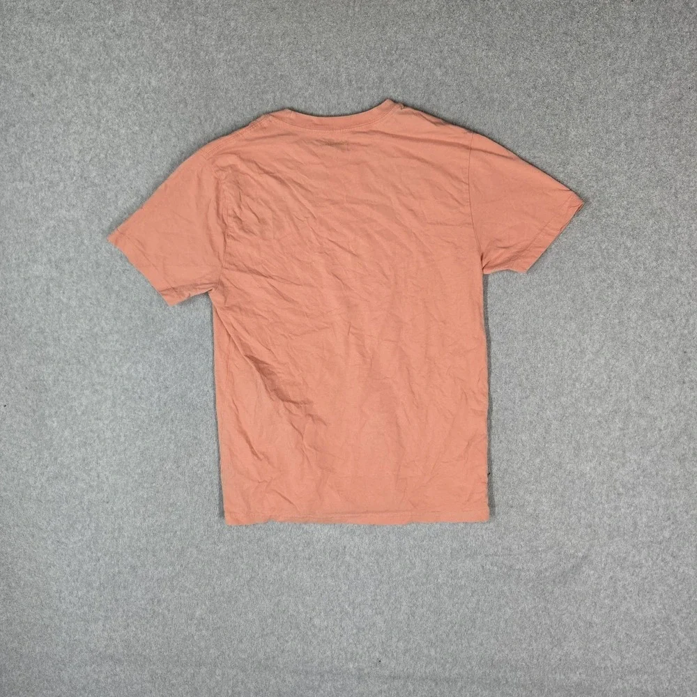 Polo Ralph Lauren Boys Shirt L (14-16) Peach Logo Short Sleeve